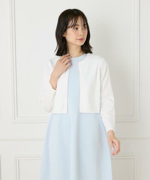 Maglie le cassetto / マーリエ ル カセット ニット・セーター | 《大きいサイズ》パールカーディガン《M Maglie le cassetto》 | 詳細12