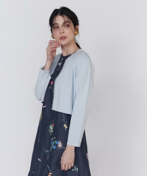 Maglie le cassetto / マーリエ ル カセット ニット・セーター | 《大きいサイズ》パールカーディガン《M Maglie le cassetto》 | 詳細14