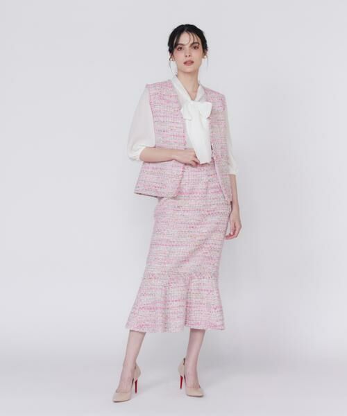 Maglie le cassetto / マーリエ ル カセット シャツ・ブラウス | シアーボウタイブラウス | 詳細4