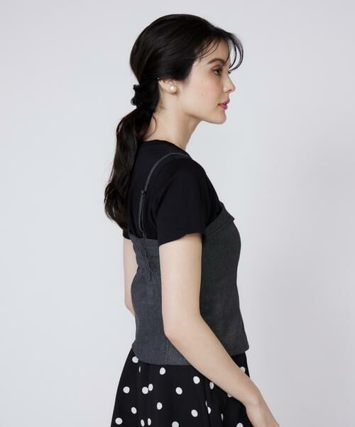 Maglie le cassetto / マーリエ ル カセット シャツ・ブラウス | ラメデニムビスチェ | 詳細10