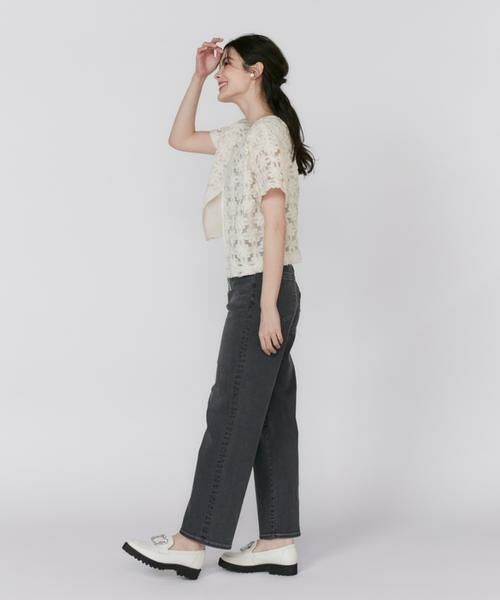 Maglie le cassetto / マーリエ ル カセット シャツ・ブラウス | 《大きいサイズ》3Dフラワーチュール2WAYプルオーバー | 詳細7