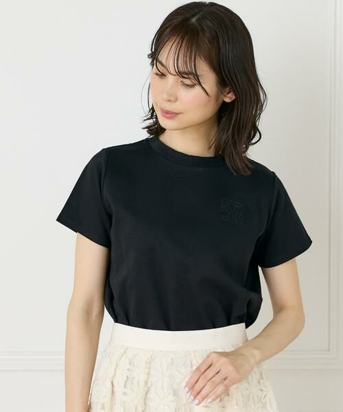 Maglie le cassetto / マーリエ ル カセット Tシャツ | 《大きいサイズ》LOVERコンパクトTシャツ(ブラック)