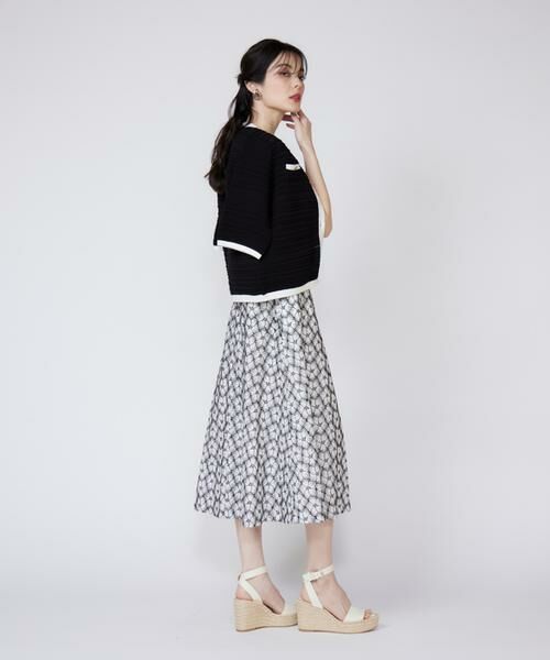 Maglie le cassetto / マーリエ ル カセット ミニ丈・ひざ丈ワンピース | 刺繍レースワンピース | 詳細7