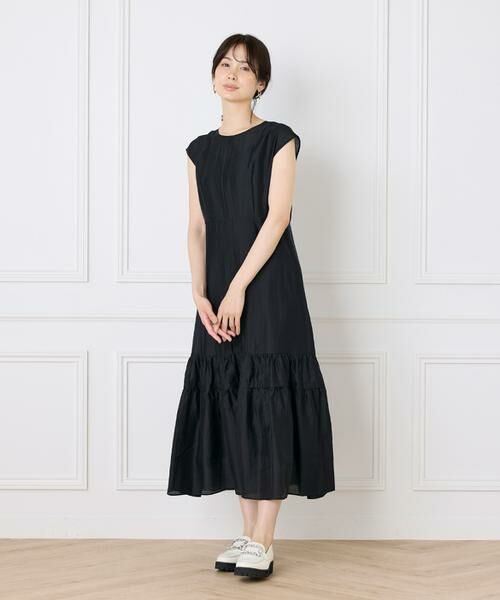 Maglie le cassetto / マーリエ ル カセット ロング・マキシ丈ワンピース | シアーティアードワンピース | 詳細10