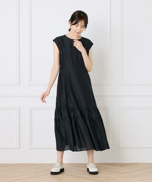 Maglie le cassetto / マーリエ ル カセット ロング・マキシ丈ワンピース | シアーティアードワンピース | 詳細11