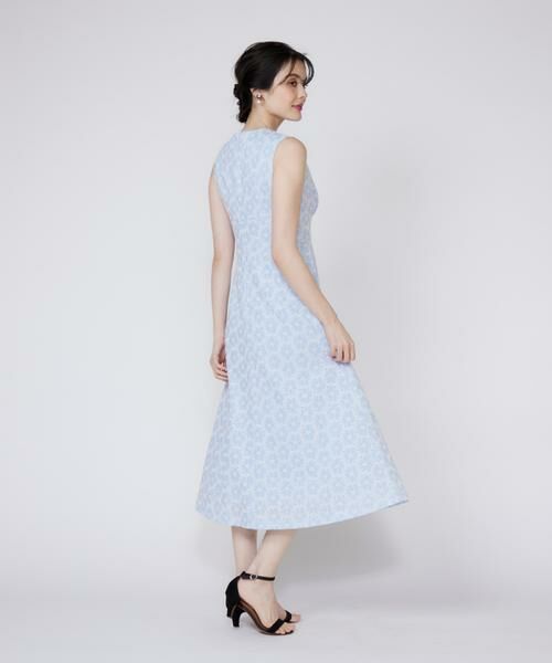 Maglie le cassetto / マーリエ ル カセット ミニ丈・ひざ丈ワンピース | 《プラスサイズ》刺繍レースワンピース | 詳細10