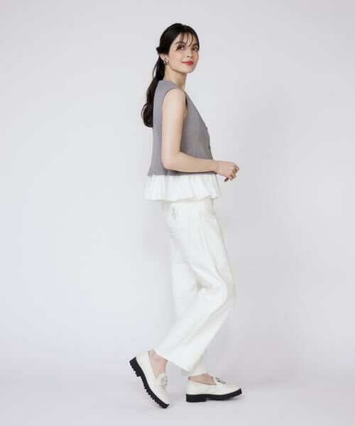 Maglie le cassetto / マーリエ ル カセット ベスト | 異素材ドッキングジレ | 詳細21