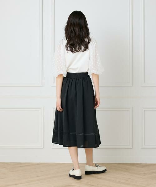 Maglie le cassetto / マーリエ ル カセット ミニ・ひざ丈スカート | シアータックスカート | 詳細12