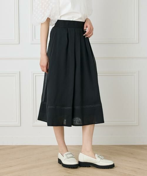 Maglie le cassetto / マーリエ ル カセット ミニ・ひざ丈スカート | シアータックスカート | 詳細14