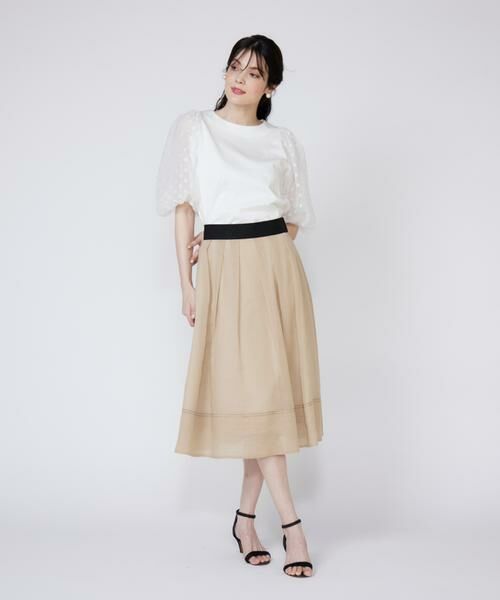 Maglie le cassetto / マーリエ ル カセット ミニ・ひざ丈スカート | シアータックスカート | 詳細7