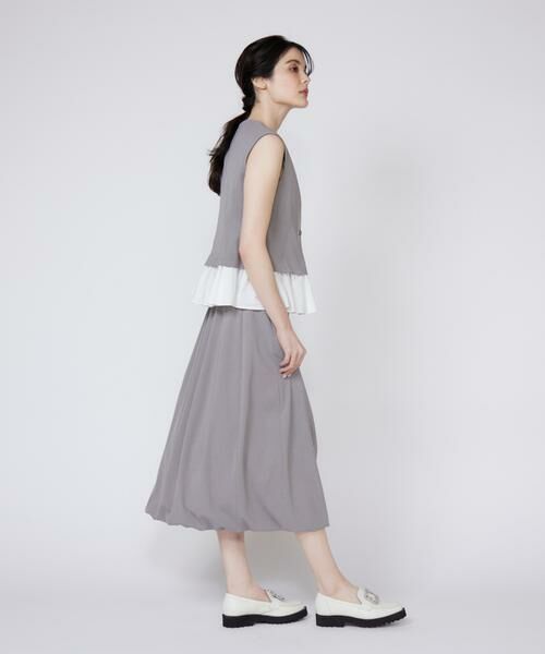 Maglie le cassetto / マーリエ ル カセット ミニ・ひざ丈スカート | 《大きいサイズ》セミバルーンスカート | 詳細4