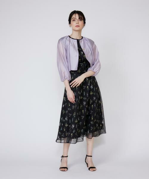 Maglie le cassetto / マーリエ ル カセット ミニ・ひざ丈スカート | 《大きいサイズ》３Dフラワープリントスカート | 詳細10