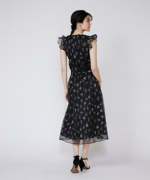 Maglie le cassetto / マーリエ ル カセット ミニ・ひざ丈スカート | 《大きいサイズ》３Dフラワープリントスカート | 詳細9