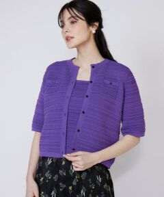セール】 《大きいサイズ》ビジューカーディガン《Maglie par ef