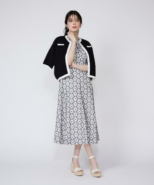 Maglie le cassetto / マーリエ ル カセット カーディガン・ボレロ | ピンタック柄ニットジャケット | 詳細5