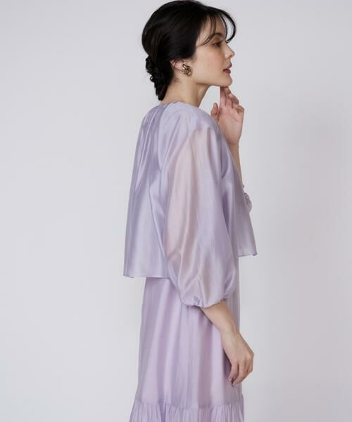 Maglie le cassetto / マーリエ ル カセット シャツ・ブラウス | シアーショートブラウス | 詳細8