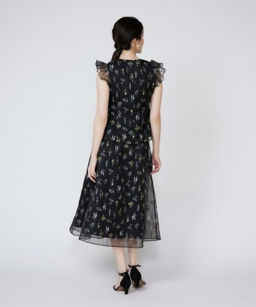 Maglie le cassetto / マーリエ ル カセット シャツ・ブラウス | 3Dフラワープリントブラウス | 詳細5