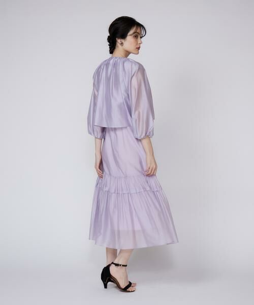 Maglie le cassetto / マーリエ ル カセット シャツ・ブラウス | 《大きいサイズ》シアーショートブラウス | 詳細4