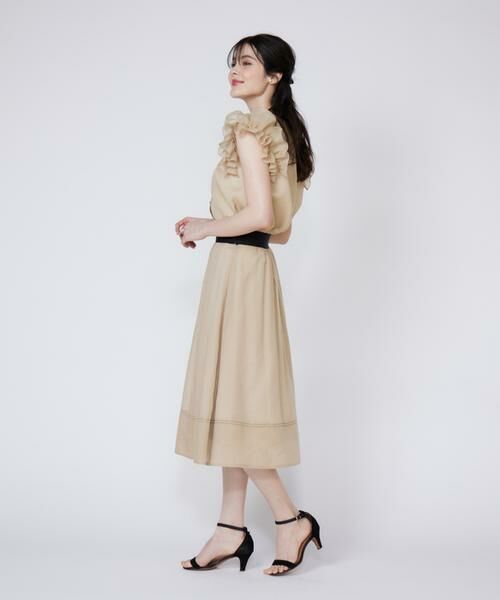 Maglie le cassetto / マーリエ ル カセット シャツ・ブラウス | 《大きいサイズ》シアーフリルブラウス | 詳細7