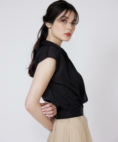 Maglie le cassetto / マーリエ ル カセット カットソー | アシンメトリーシアーカットソー | 詳細12