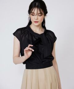 Maglie le cassetto / マーリエ ル カセット カットソー | 《大きいサイズ》アシンメトリーシアーカットソー