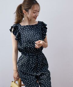 Maglie le cassetto / マーリエ ル カセット サロペット・オールインワン | 《M Maglie le cassetto×吉田理紗》大人の甘辛サロペット