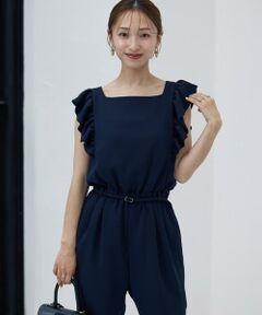 Maglie le cassetto / マーリエ ル カセット サロペット・オールインワン | 《M Maglie le cassetto×吉田理紗》大人の甘辛サロペット