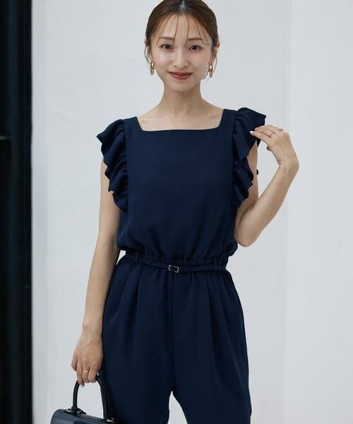 Maglie le cassetto / マーリエ ル カセット サロペット・オールインワン | 《M Maglie le cassetto×吉田理紗》大人の甘辛サロペット | 詳細1