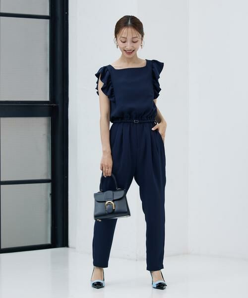 Maglie le cassetto / マーリエ ル カセット サロペット・オールインワン | 《M Maglie le cassetto×吉田理紗》大人の甘辛サロペット | 詳細3