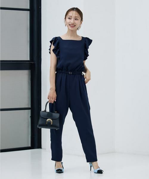 Maglie le cassetto / マーリエ ル カセット サロペット・オールインワン | 《M Maglie le cassetto×吉田理紗》大人の甘辛サロペット | 詳細4