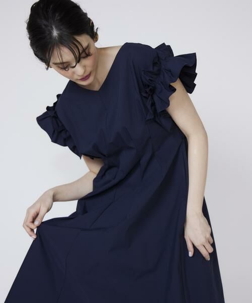 Maglie le cassetto / マーリエ ル カセット ロング・マキシ丈ワンピース | フリルスリーブワンピース | 詳細14
