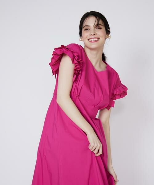 Maglie le cassetto / マーリエ ル カセット ロング・マキシ丈ワンピース | フリルスリーブワンピース | 詳細15