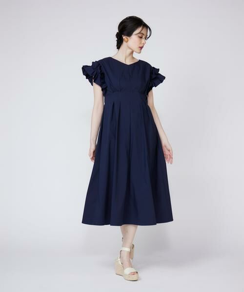 Maglie le cassetto / マーリエ ル カセット ロング・マキシ丈ワンピース | フリルスリーブワンピース | 詳細8