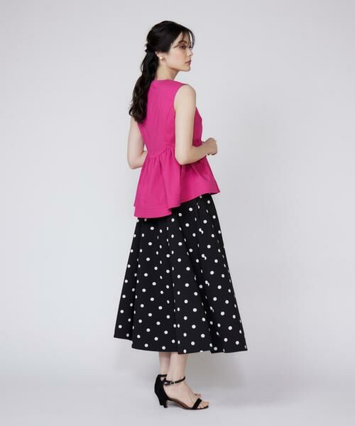Maglie le cassetto / マーリエ ル カセット ミニ・ひざ丈スカート | 《大きいサイズ》ボリュームタックスカート | 詳細7