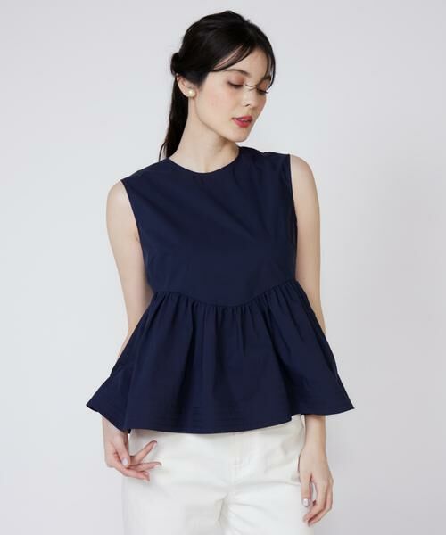 Maglie le cassetto / マーリエ ル カセット シャツ・ブラウス | ペプラムブラウス | 詳細12