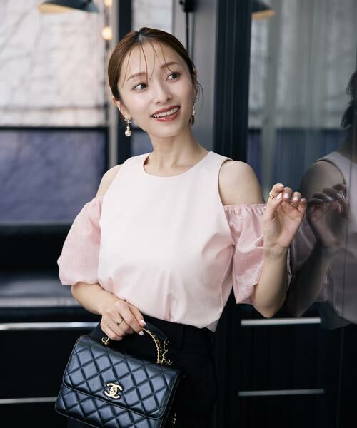 Maglie le cassetto / マーリエ ル カセット カットソー | 《M Maglie le cassetto×吉田理紗》ハーフスリーブヘルシーカットソー | 詳細12