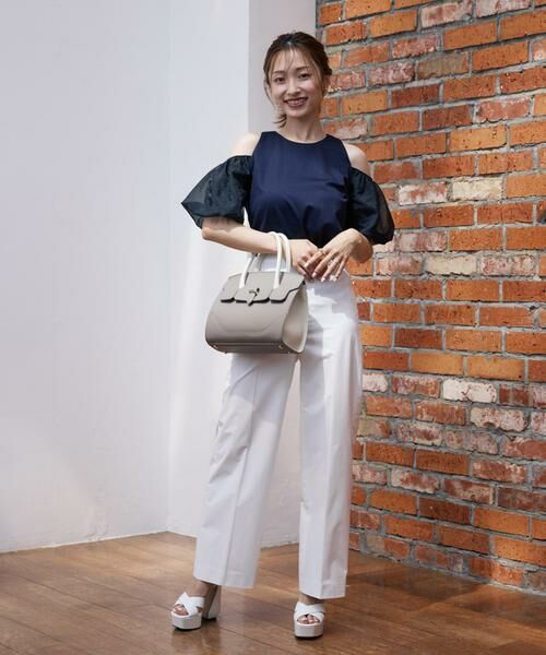 Maglie le cassetto / マーリエ ル カセット カットソー | 《M Maglie le cassetto×吉田理紗》ハーフスリーブヘルシーカットソー | 詳細8