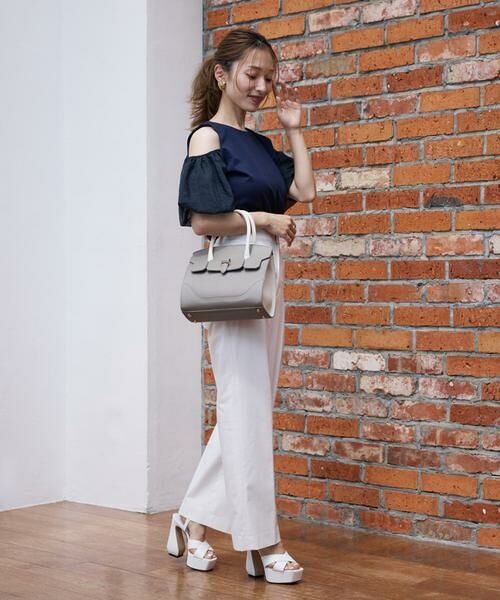 Maglie le cassetto / マーリエ ル カセット カットソー | 《M Maglie le cassetto×吉田理紗》ハーフスリーブヘルシーカットソー | 詳細19