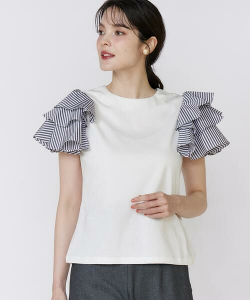 Maglie le cassetto / マーリエ ル カセット カットソー | ボリュームフリルカットソー | 詳細15