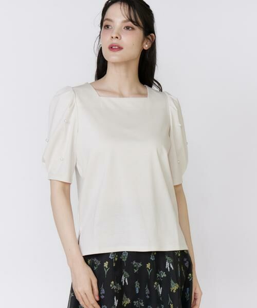 Maglie le cassetto / マーリエ ル カセット カットソー | 袖パールカットソー | 詳細12