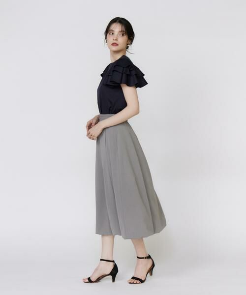 Maglie le cassetto / マーリエ ル カセット カットソー | 《大きいサイズ》ボリュームフリルカットソー | 詳細29