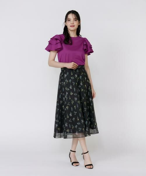 Maglie le cassetto / マーリエ ル カセット カットソー | 《大きいサイズ》ボリュームフリルカットソー | 詳細22