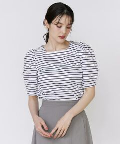 Maglie le cassetto / マーリエ ル カセット カットソー | 《大きいサイズ》袖パールカットソー