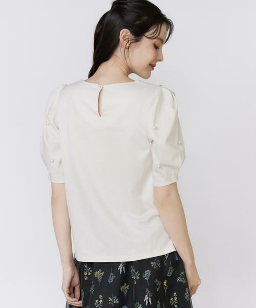 Maglie le cassetto / マーリエ ル カセット カットソー | 《大きいサイズ》袖パールカットソー | 詳細13