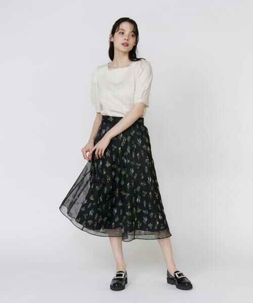 Maglie le cassetto / マーリエ ル カセット カットソー | 《大きいサイズ》袖パールカットソー | 詳細2