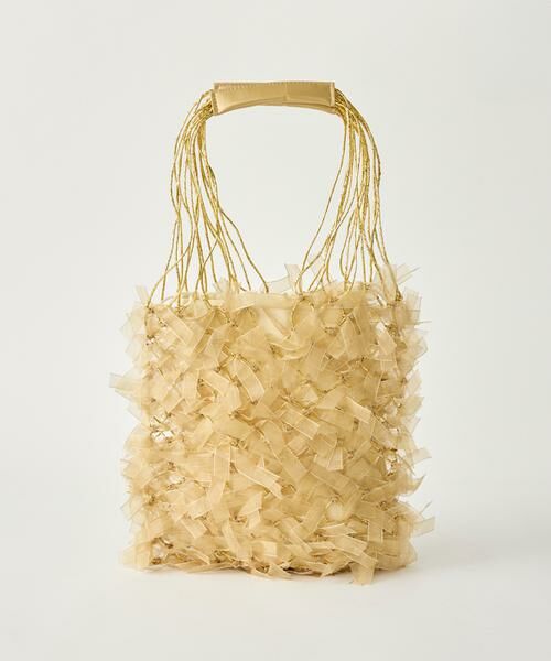 Maglie le cassetto / マーリエ ル カセット ハンドバッグ | チュールリボンバック | 詳細2