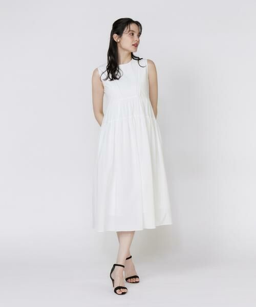 Maglie le cassetto / マーリエ ル カセット ミニ丈・ひざ丈ワンピース | タックフレンチティアードワンピース | 詳細2