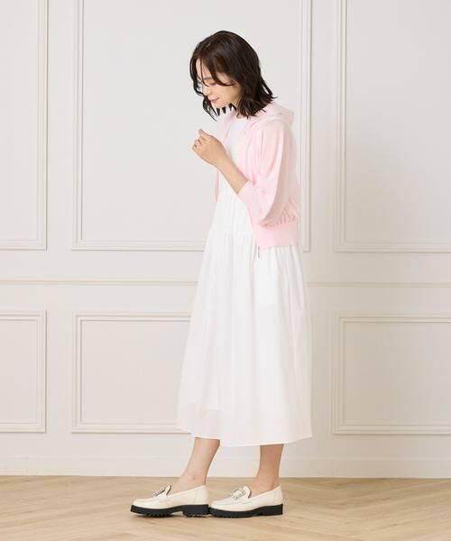 Maglie le cassetto / マーリエ ル カセット ミニ丈・ひざ丈ワンピース | タックフレンチティアードワンピース | 詳細7