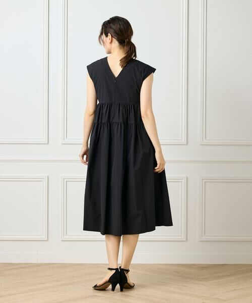 Maglie le cassetto / マーリエ ル カセット ミニ丈・ひざ丈ワンピース | タックフレンチティアードワンピース | 詳細23