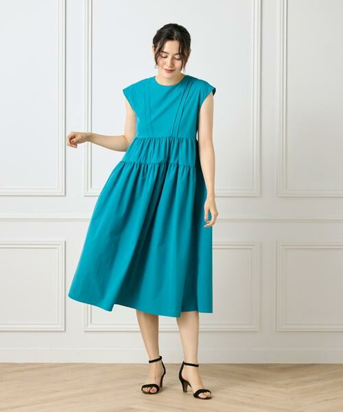 Maglie le cassetto / マーリエ ル カセット ミニ丈・ひざ丈ワンピース | タックフレンチティアードワンピース | 詳細25